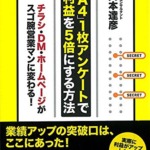 「A4」1枚アンケートで利益を5倍にする方法（岡本達彦/ダイヤモンド社）